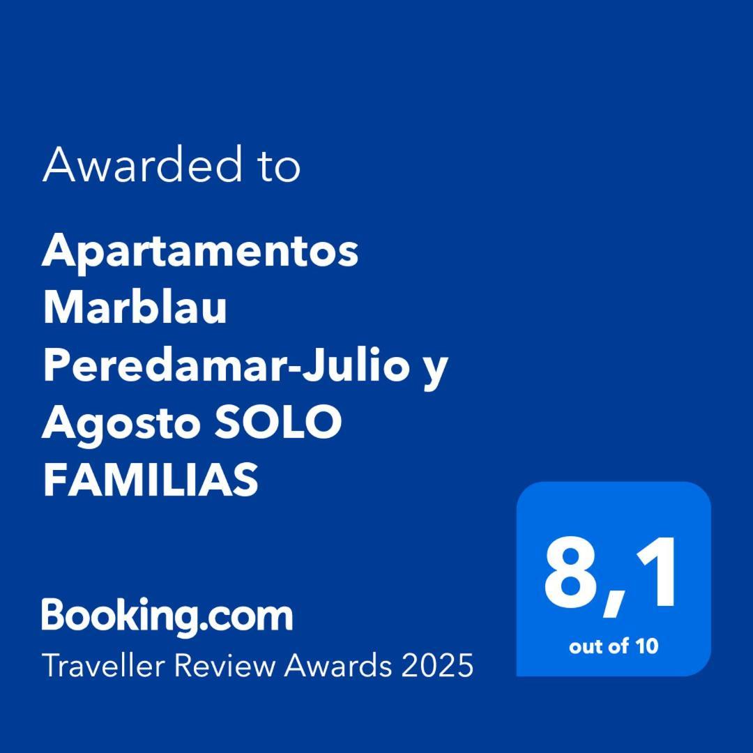 Apartamentos Marblau Peredamar-Julio Y Agosto Solo Familias غانديا المظهر الخارجي الصورة