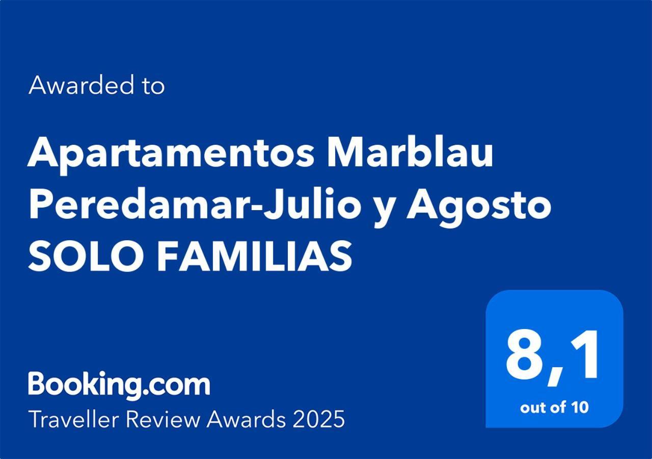 Apartamentos Marblau Peredamar-Julio Y Agosto Solo Familias غانديا المظهر الخارجي الصورة